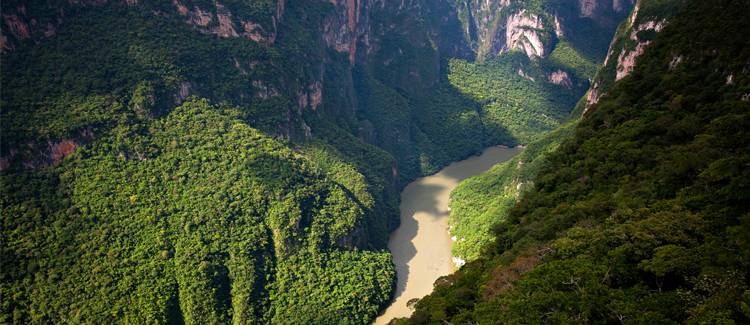 canionul sumidero mexic