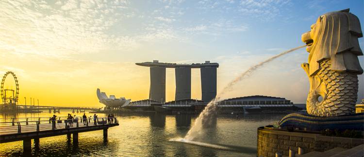 merlion park singapore